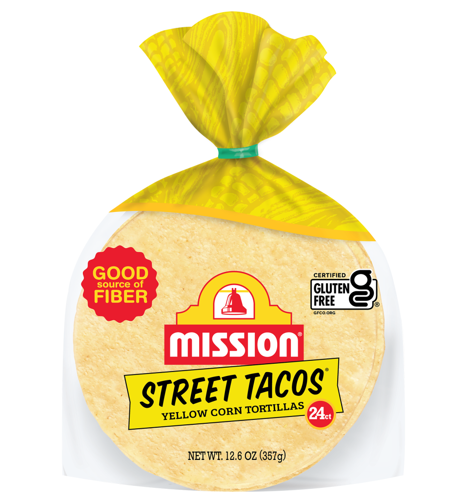 Street Tacos Yellow Corn Tortillas Mission Foods