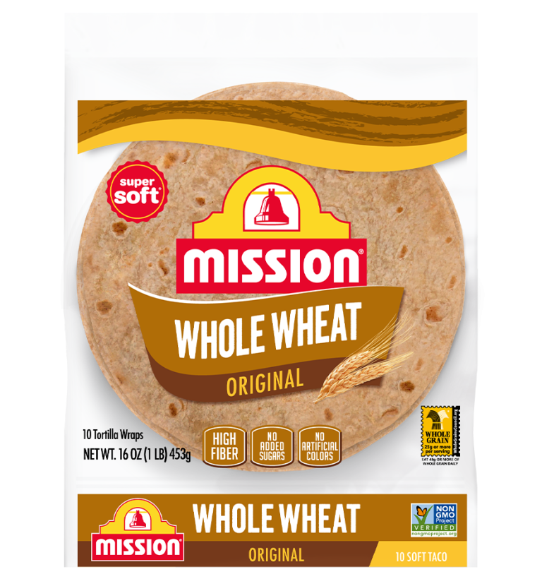 Soft Taco Whole Wheat Tortillas Mission Foods