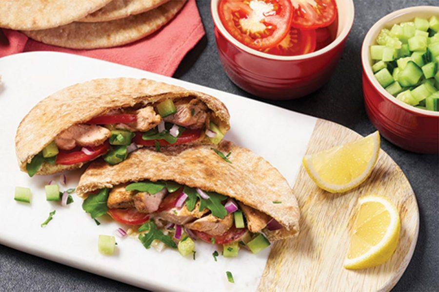 Zesty Chicken Pita Pocket Mission Foods