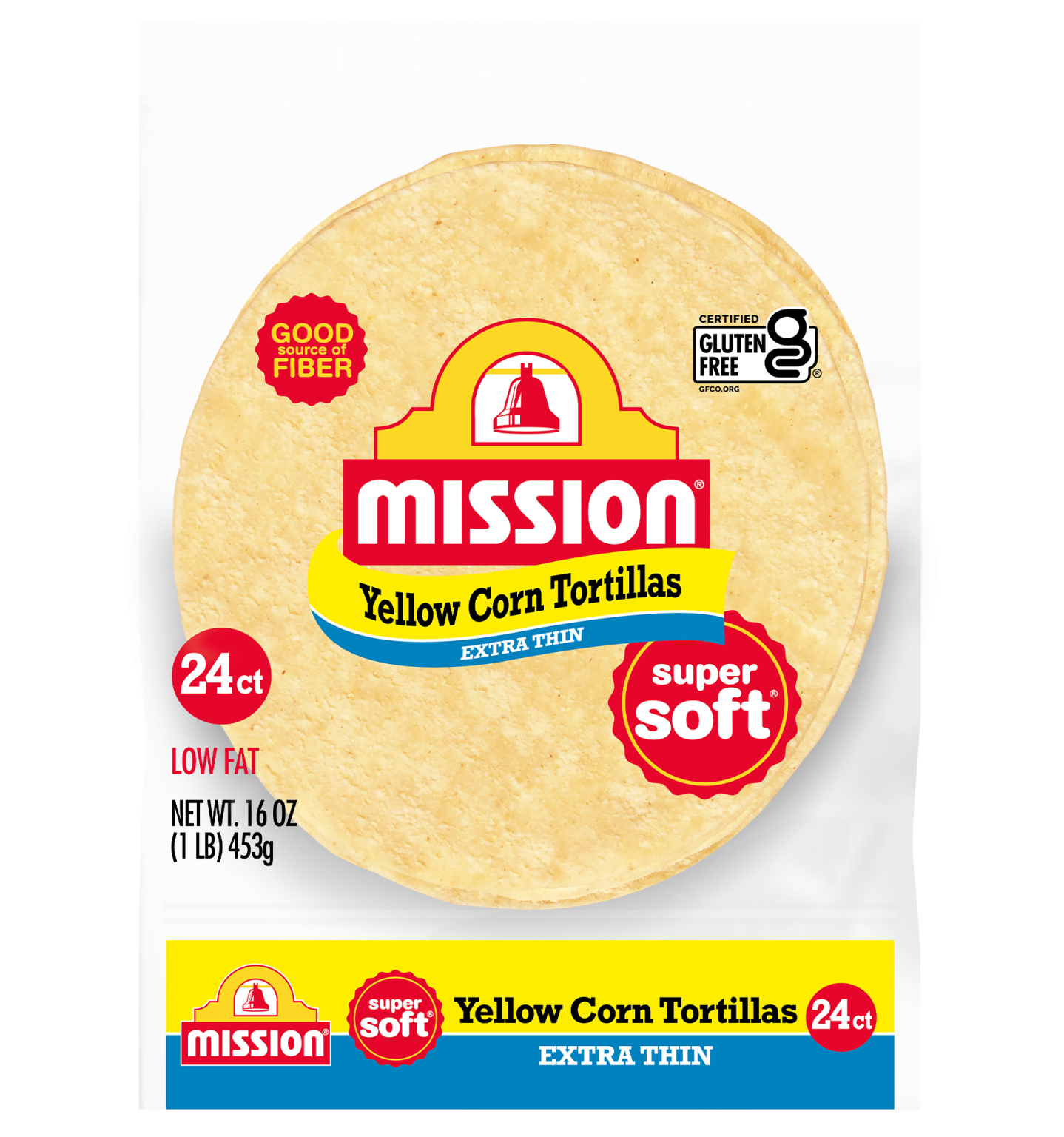 Low Calorie Yellow Corn Tortillas Mission Foods 6993