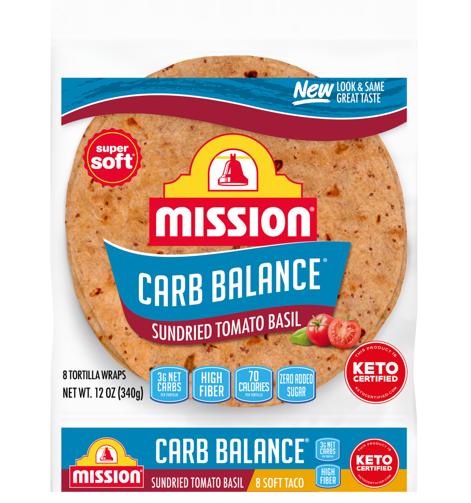 Carb Balance Sundried Tomato Basil Wraps Mission Foods