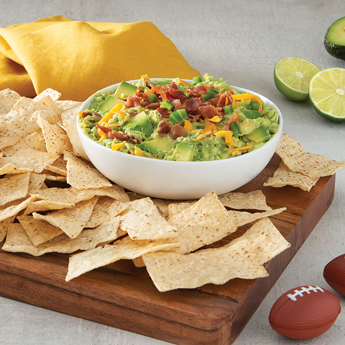 Cheesy Bacon Ranch Guacamole